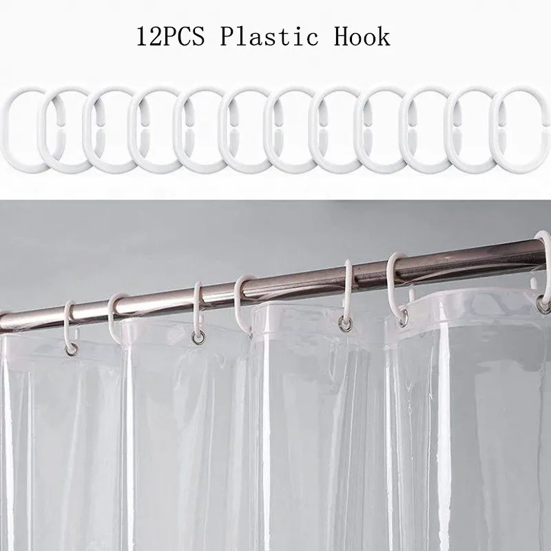 100% PEVA Transparent Shower Curtain liner Bathroom waterproof Curtains for Home Hotel