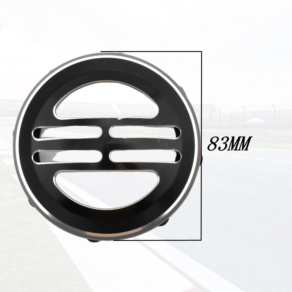 FOR Triumph  T120 T100 Street Twin Universal Motorcycle Horn Cover Trumpet Protection Decorative Aluminum Cover Bobber Bonnevill