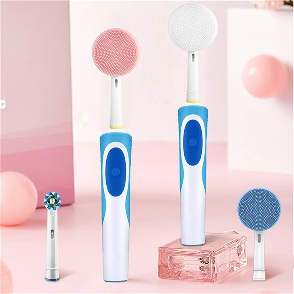 New Facial Cleansing Brush Head For Oral-B Electric Toothbrushes Replacement Heads Face Skin Care Tools