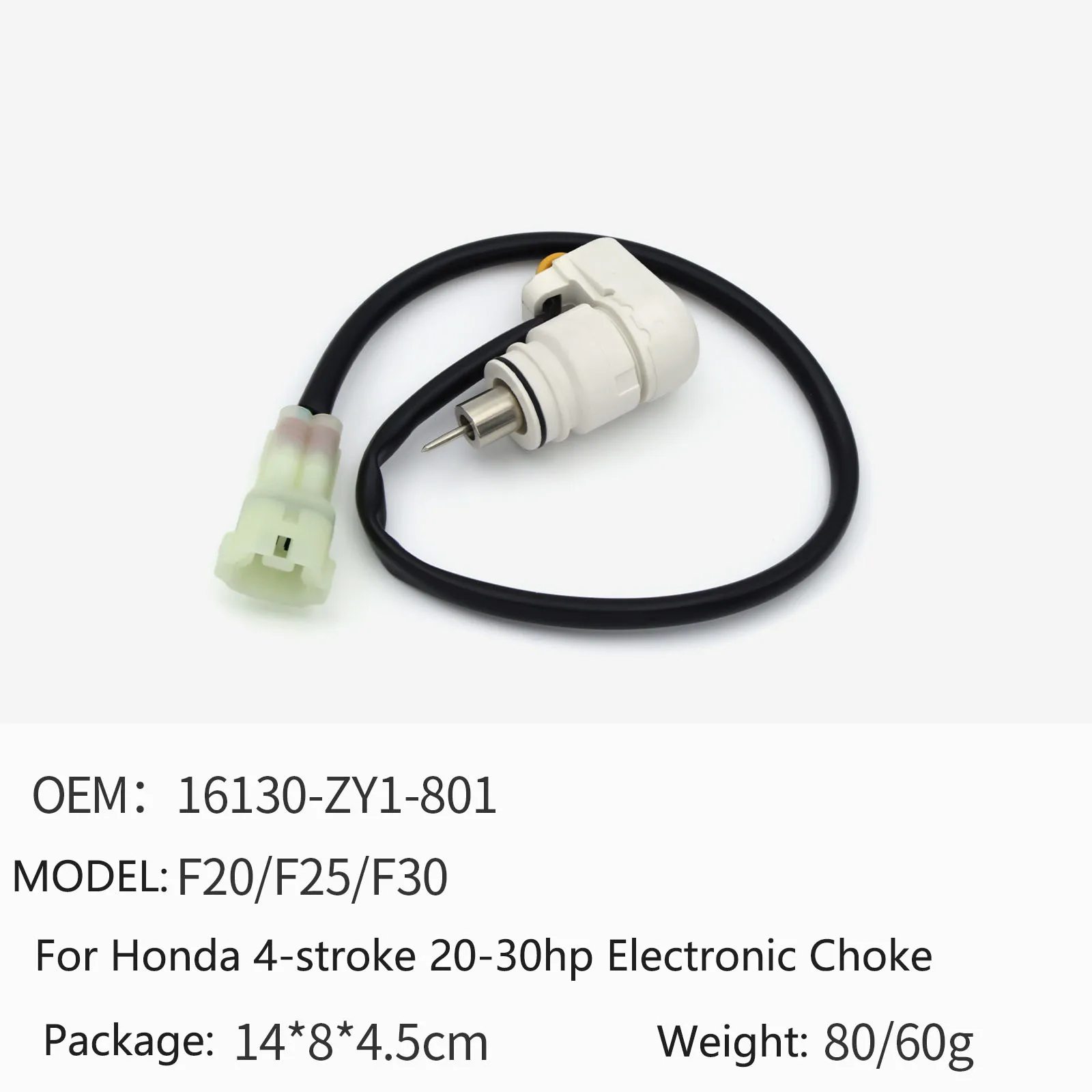 For Honda 4-stroke 20-30hp F20 F25 F30 Outboard Engine Electronic Choke 16130-ZY1-801