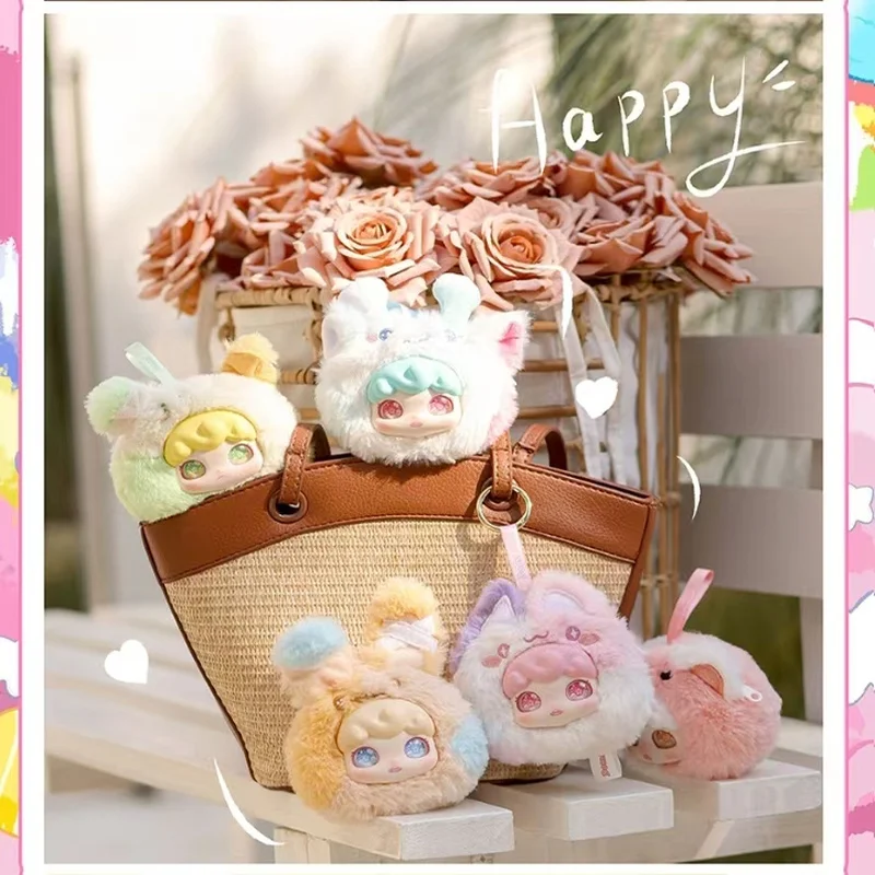 

Domi Collage World Plush Vinyl Box Blind Toy Fashionable Doll Cartoon Anime Creative Bag Pendant Keychain Gift Mystery Box