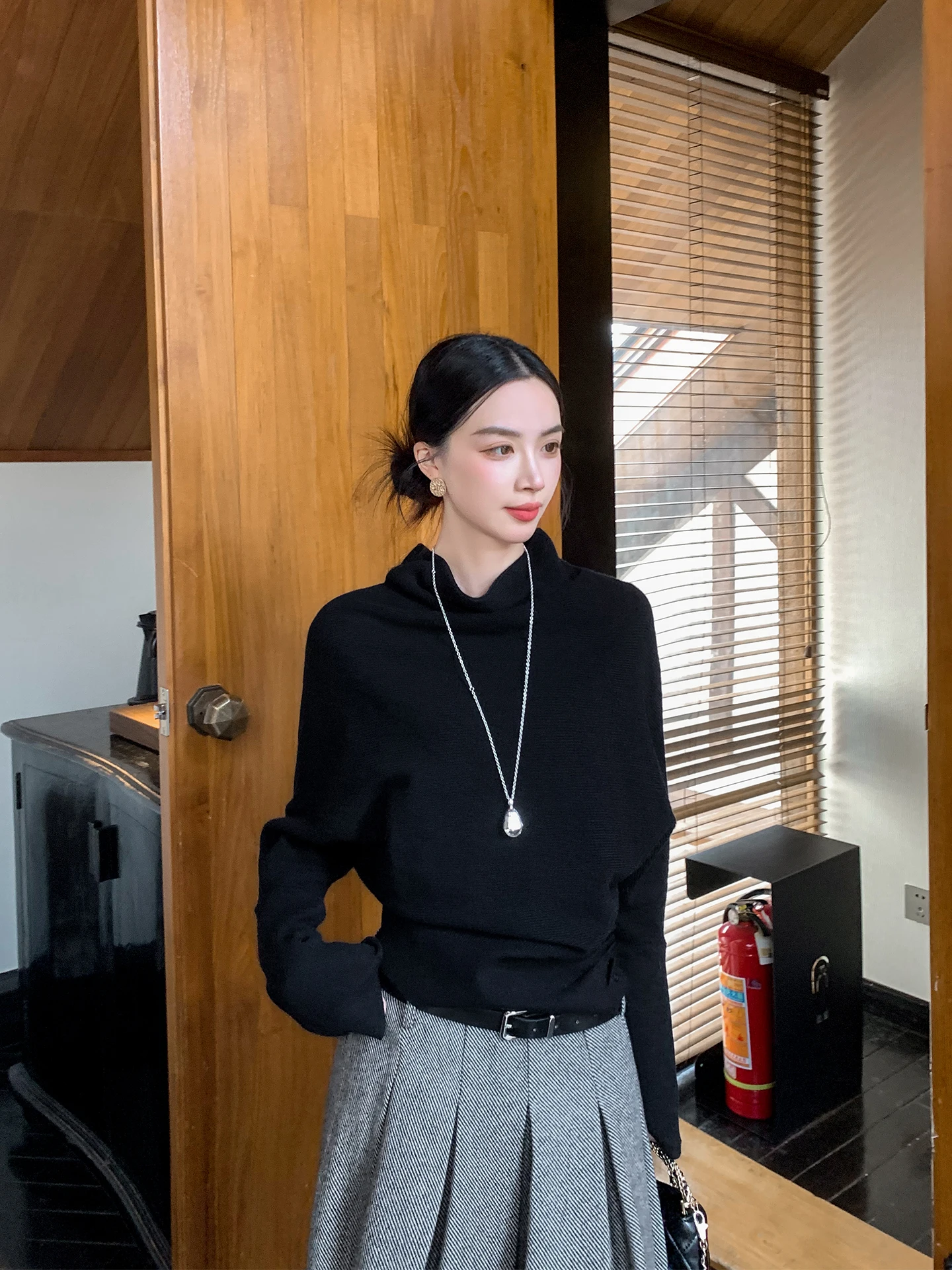 

Bla Slim Fit Knitted Sweater Binge Bla Lazy Sle Base irt Spring New Loose Casual Faion Women's Long Sve Knitwear