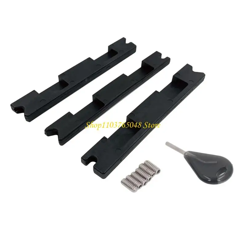 Longboards Fins Box Conversion Adapter Set Konverter mit Installationswerkzeug für Surfboard Fins Compacts Travel