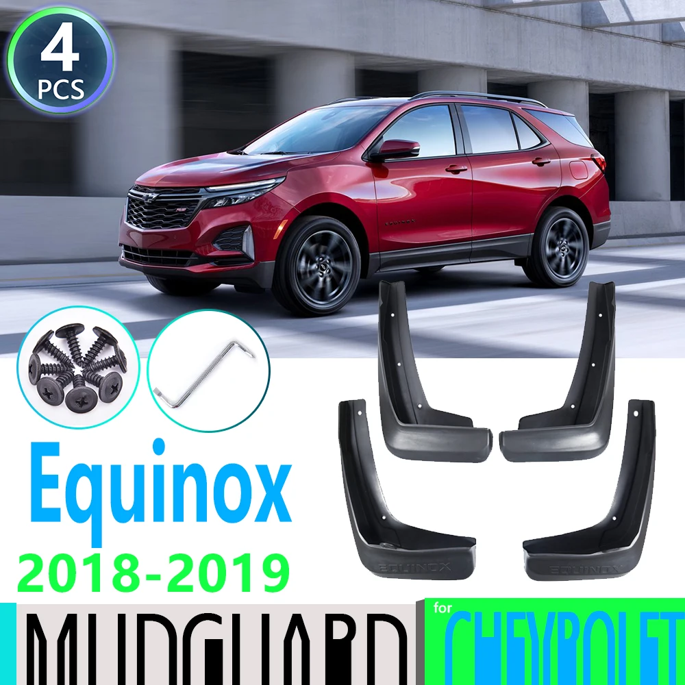 for Chevrolet Holden Equinox 2018 2019 3th Gen Car Fender Mudguard Mud Flaps Guard Splash Flap Car Accessories