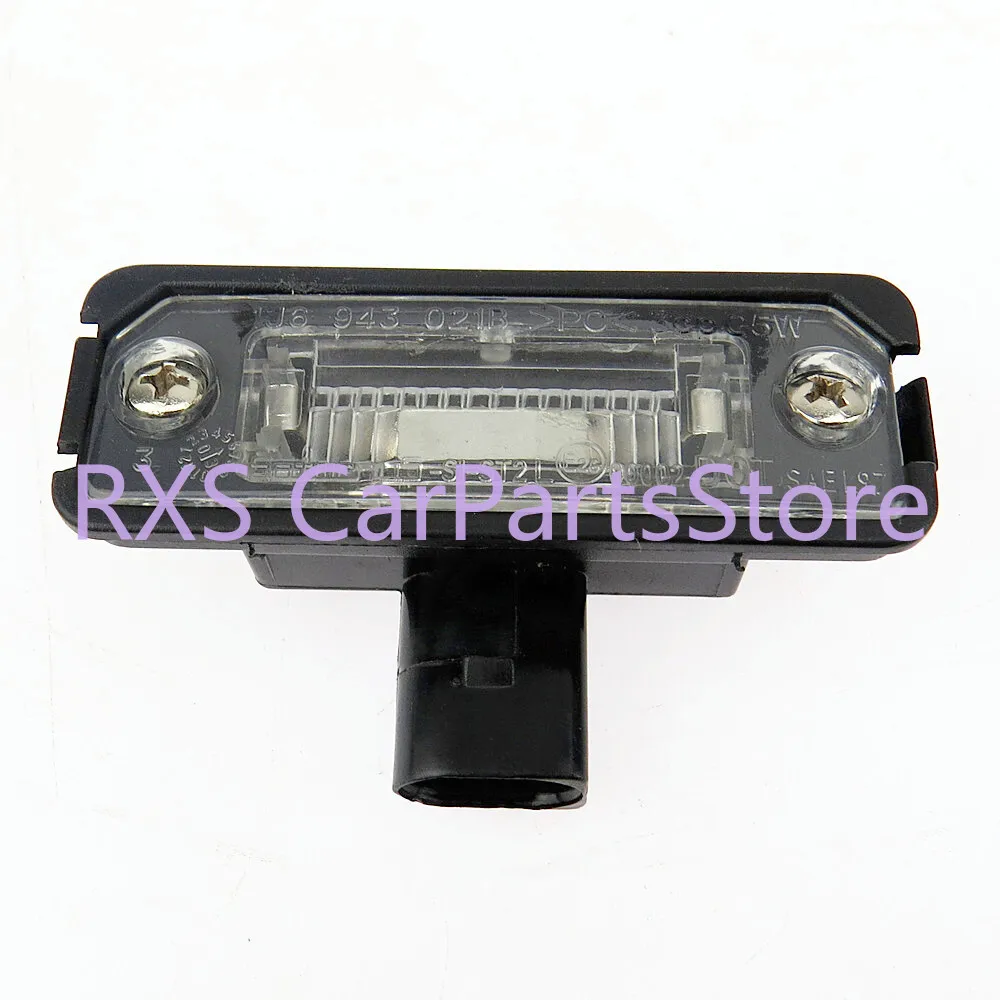 2pcs 1J6943021B License Plate Light Lamp for Golf 4 New Beetle Cabrio Polo 9N Lupo Phaeton 1J6 943 021B - view 4