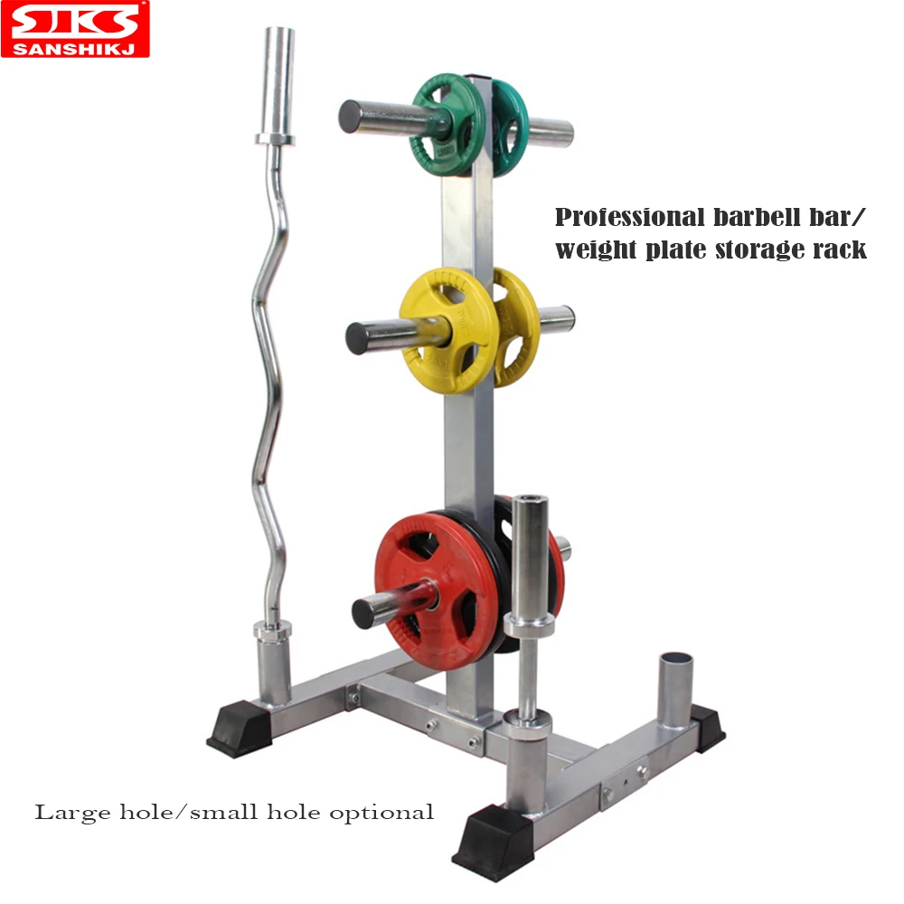 Barbell Hole Barbell Frame, Weight Lifting Barbell Piece Placing Rack, Gym Special Storage Frame, 2.5cm, 5cm Diameter