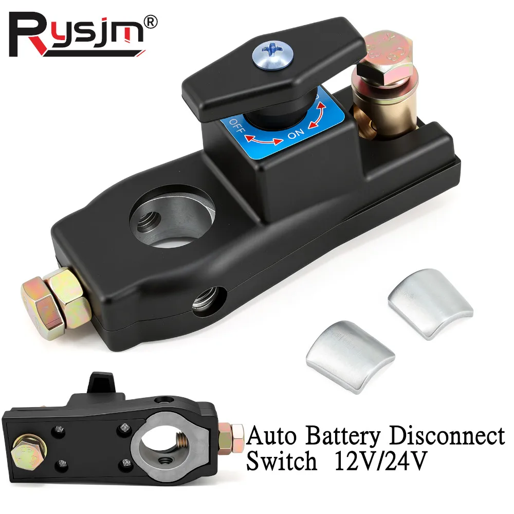 N 12V 24V Auto Battery Disconnect Universal Cut Off Car Boat Anti-leakage Disconnect Isolator 2026 for Car RV Boat Truck ATV