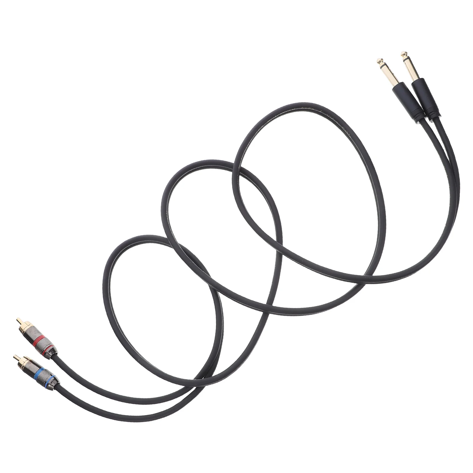 

Male to Male Dual 6.5mm to Rca Audio Cable Microphone Cord for Mixer Amplifier Stage Use Microphone Cable Cord