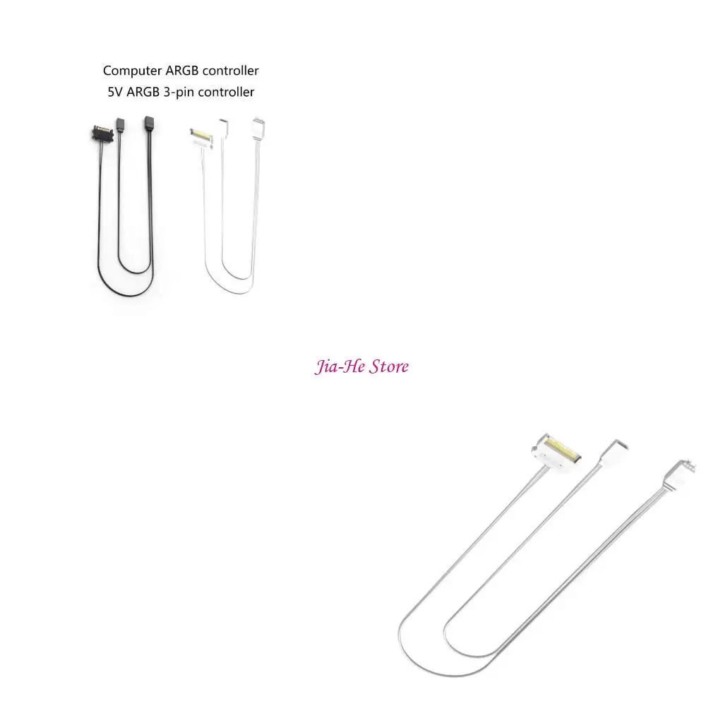 5V 3pin Argb Sync Hub Transfer Cable Cable Peanyboards Argb Sync Splitters 83cf