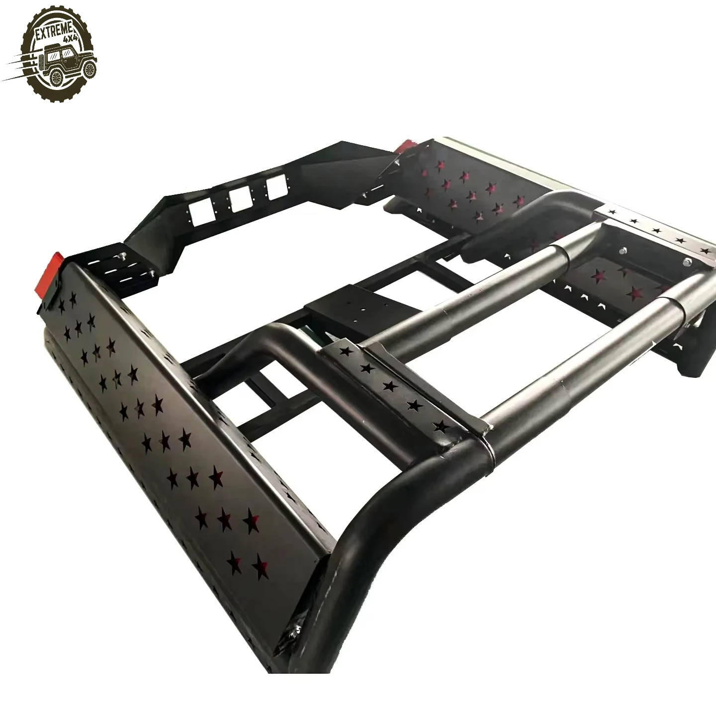 

Dedicated to Toyota Hilux Revo tacoma Vigo MODIFIED HILUX Pickup Truck Chimney Version Gantry Guardrail Roll Cage