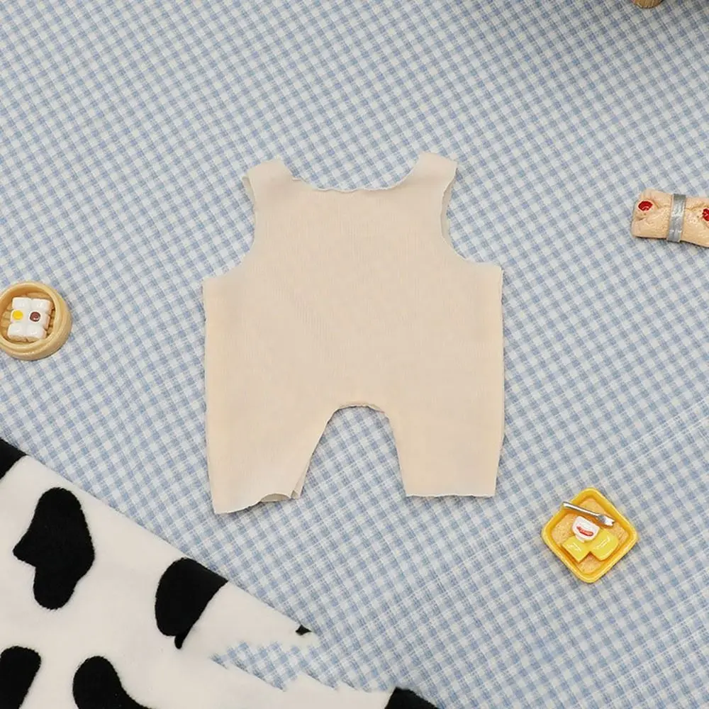 Elastic Doll Undercoat Casual Wear Fishion Mini Sleep Wear Toys Accessories T-shirt Suit for Stuffed Cotton Dolls 20cm Doll