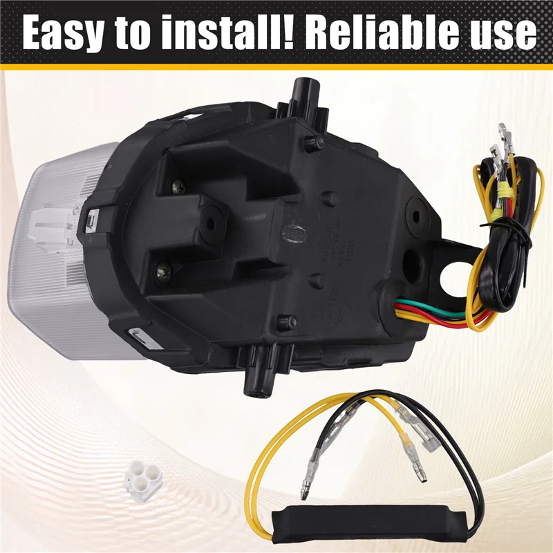 AB16-دراجة نارية الضوء الخلفي الفرامل الخلفية بدوره إشارة المتكاملة الذيل ضوء لسوزوكي GSXR1000 GSXR1000R 2017-2024 #6