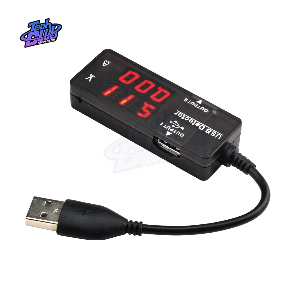 USB Dual Display USB Detector voltmetro amperometro misuratore di corrente di tensione Tester di capacità della batteria strumento di misurazione accessori