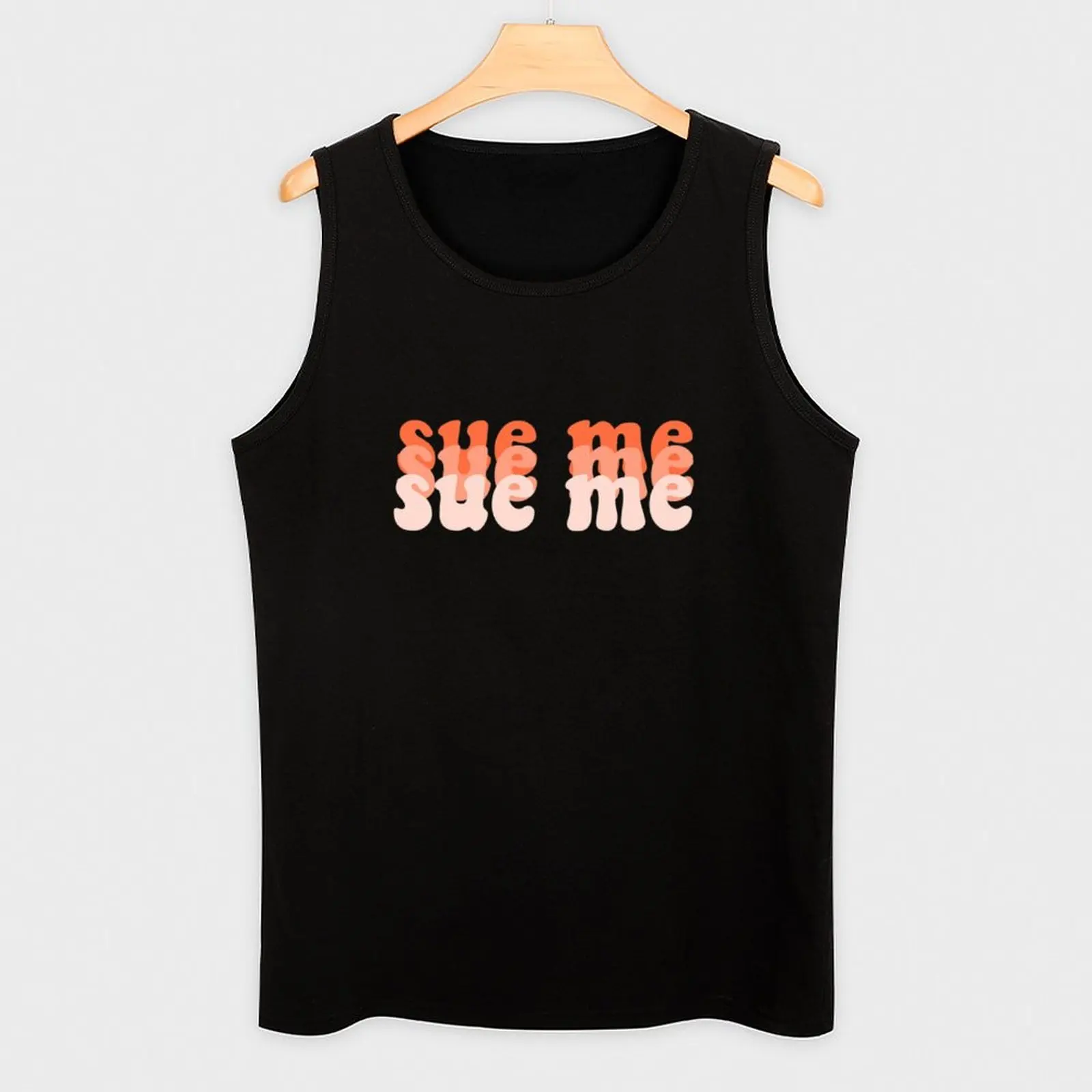 T-shirt Sue Me precious pour hommes, haut de gym