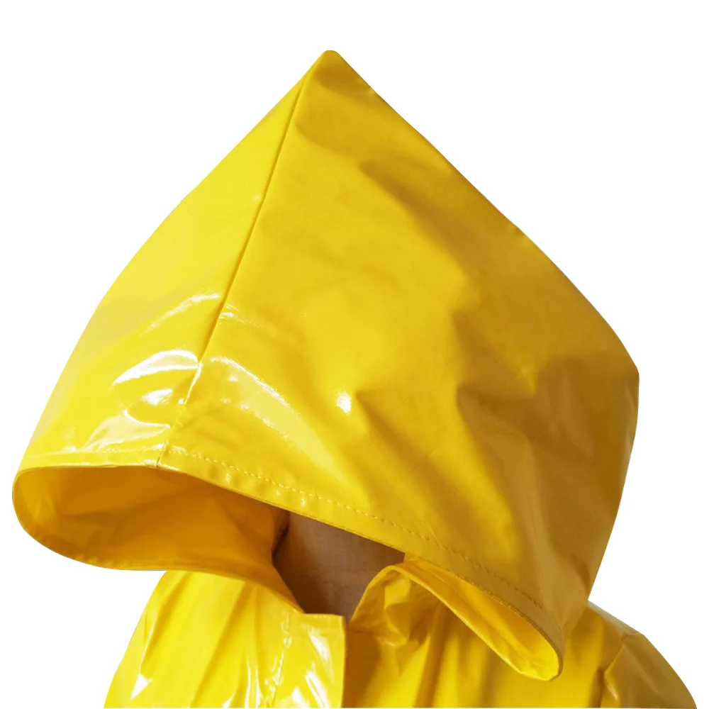 Picture 7: Little Nightmares 2 Six Cosplay Outfit | Yellow Hooded Raincoat Halloween Horror Costume for Carnival, Cosplay Party & Stage Per