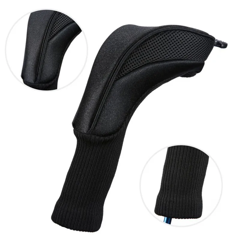 3pcs/Set Golf Head Covers Driver Fairway Wood Headcovers For Golf Club Protective Covers