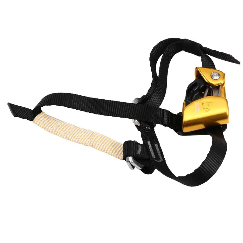 A61P Quick Step Climbing Caver Mountaineering Tree Right Foot Ascender Set,For 8-13Mm Rope Arborist Equipment