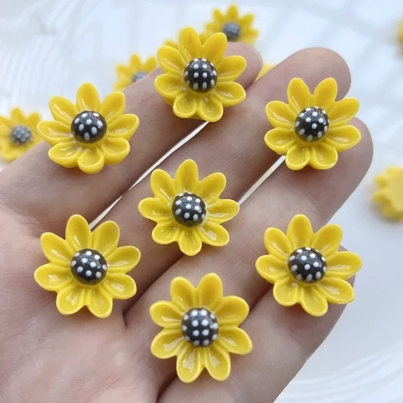 20Pcs Flowers Flatb…