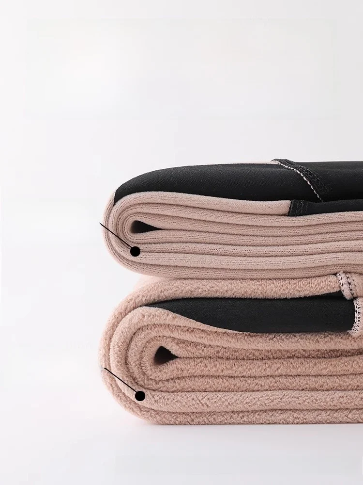 Women's Fitness Yoga Pants Thickened Fleece Warm Tummy Control Butt Lifting Tighten Summer Autumn Winter Exercise Sports Pants