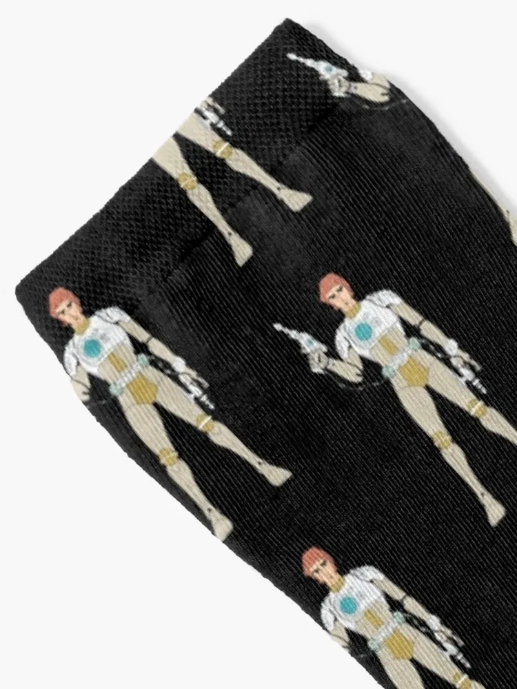 Capitaine Flam (Captain Future) calzini da uomo cute Run retro Socks For Girls Men