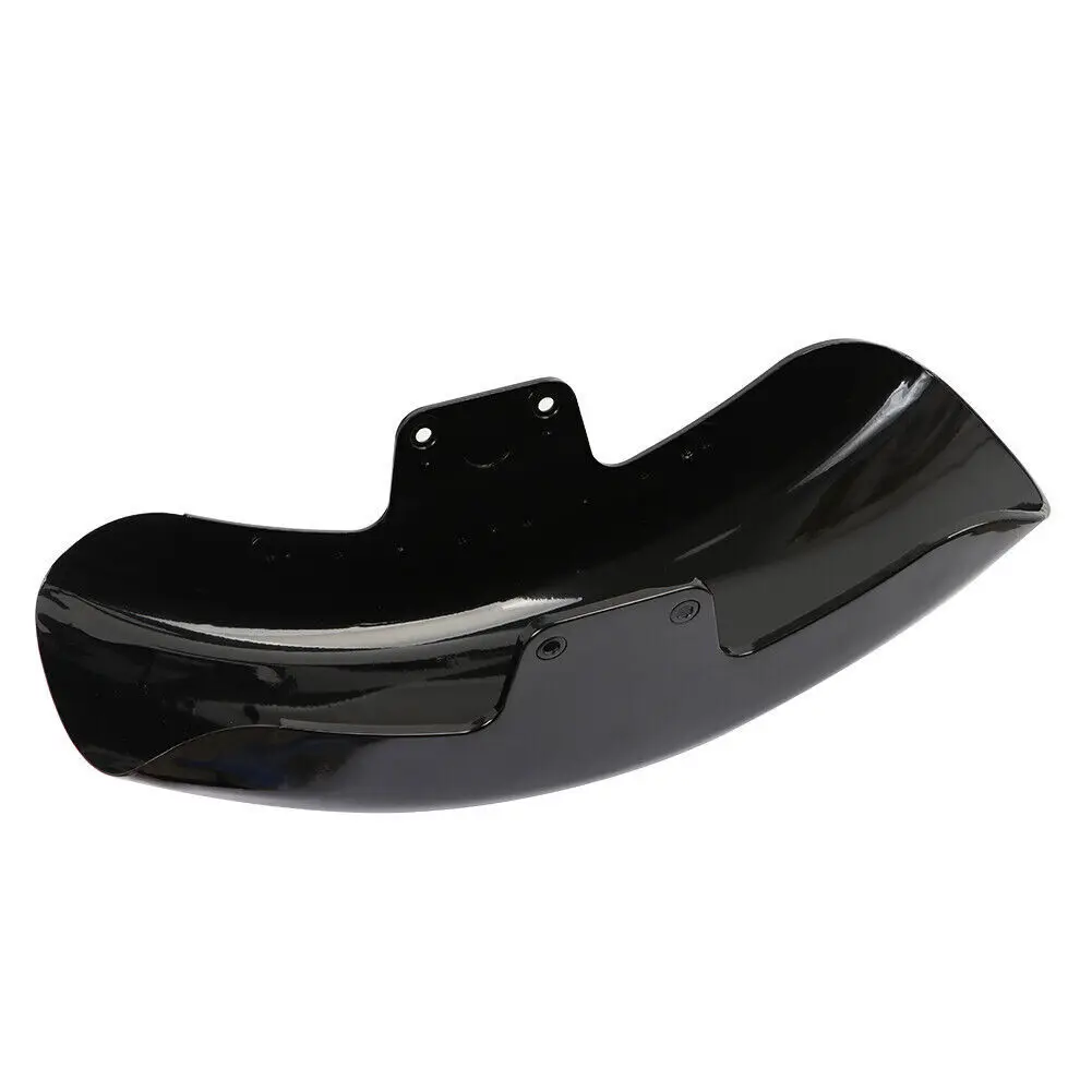 Gloss Black Front Mudguard Fender For Harley Softail Slim FLS 2012‑2017 Bobber Custom Motorcycle Accessories