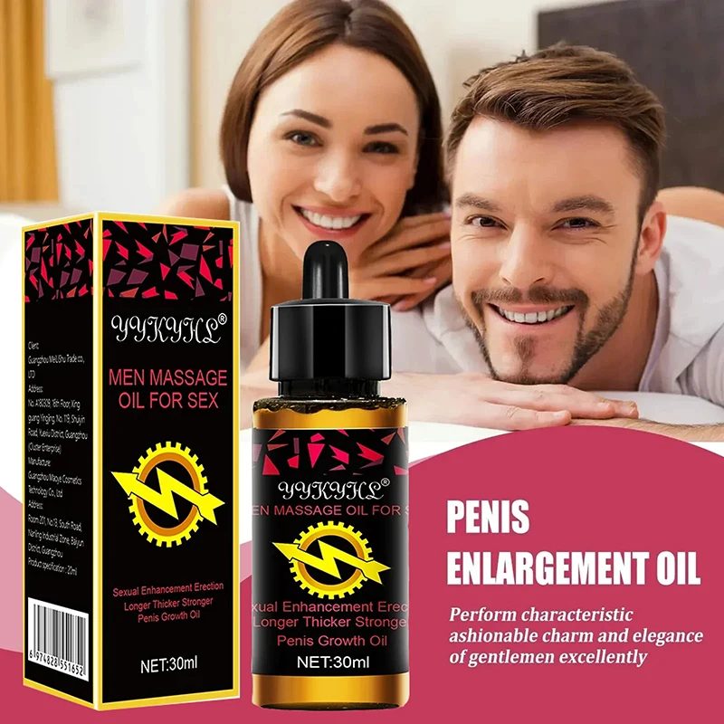 Penis Thickening Growth Enlarge Massage Enlargement Oils Man Big Dick Enlargment Liquid Cock Erection Enhance Men Health Care