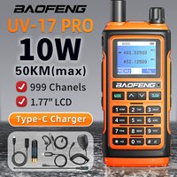 baofeng UV17 walkie talkie long range portable station fm powerful radio station hunting ham two way radio Wireless set receiver