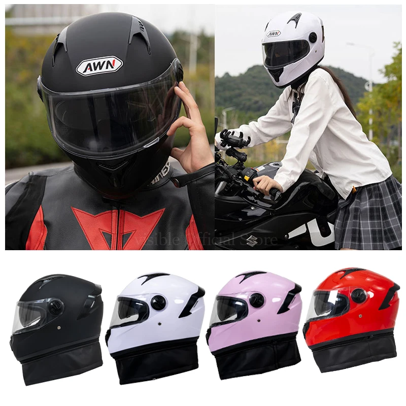 

Full Face Motorcycle helmet motorcycle off-road helmet High strength ABS shell Motorcycle accessories Safety helmet Winter Warm