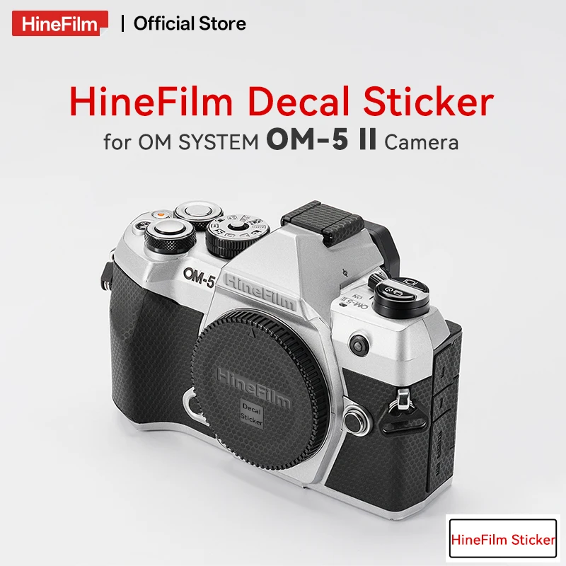 

Hinefilm Skin for Olympus OM-5 Mark II Camera Sticker OM-5II Camera Decal Skin OM5II Wrap Cover For OM SYSTEM OM-5 Mark II Skin