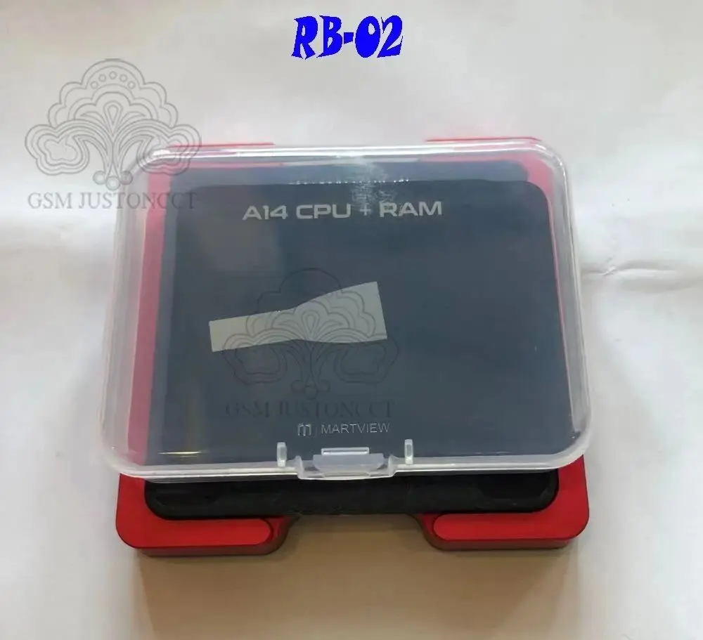 Martview CPU Reballing Stencil Full Set for iPhone, 7in 1, A8, A9, A10, A11, A12, A13, A14, RB-02