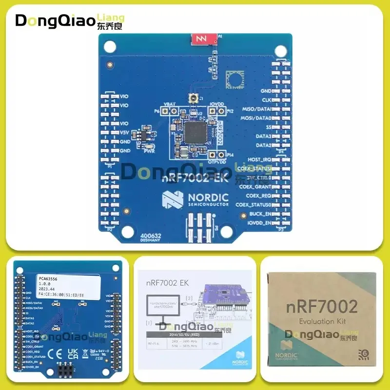 panneau-d'evaluation-nrf7002-ek-nrf7002-wifi-ardu37shield-24-5ghz-antenne