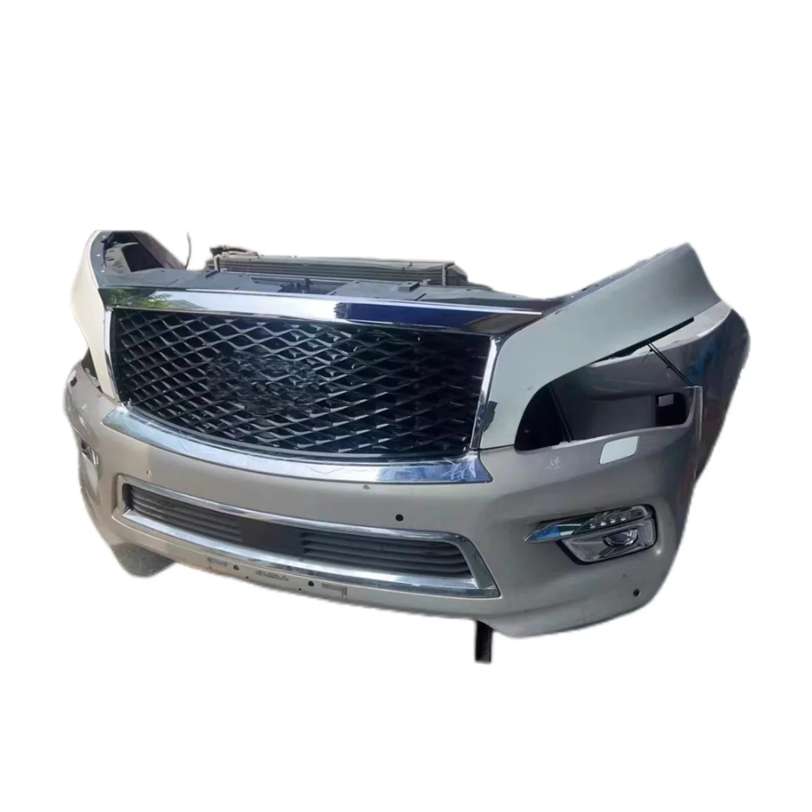 New product front bumper 2019-2020 car accessories upgrade body kit for infiniti suv qx80 parts