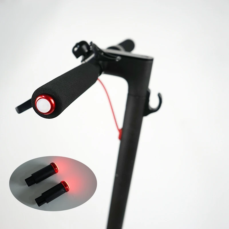 Electric Scooter Handlebar Extension Grip With Lamp Sponge Handlebar Extender For Xiaomi M365/Pro