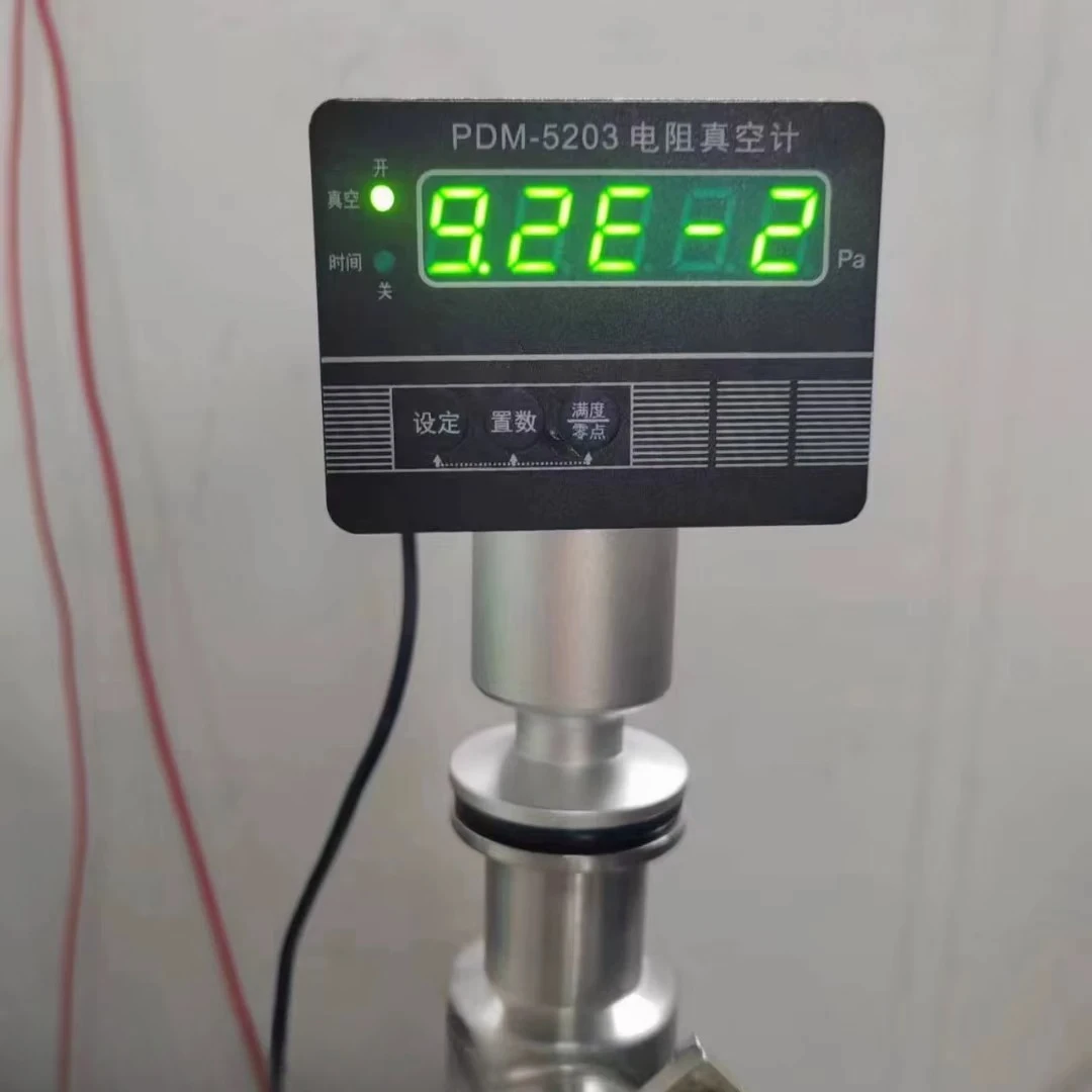 Portable Digital Pirani Resistance Vacuum Gauge Industrial Vacuum Pressure Measuring Indicator Transmitte