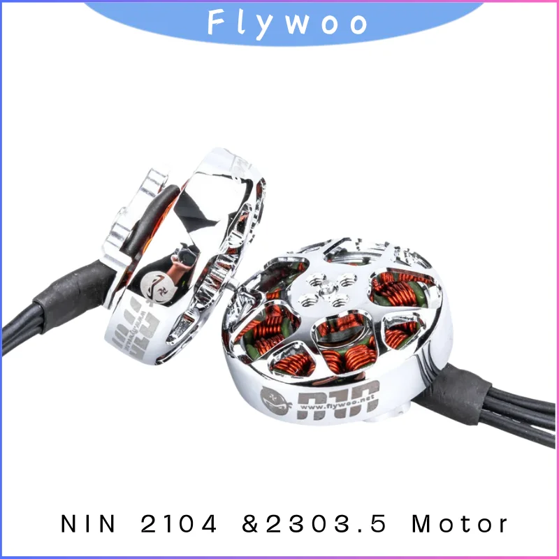 

FLYWOO NIN 2303.5 1750KV/3000KV и 2104 1800KV/3000KV Сверхлегкий FPV двигатель для Whoop Toothpick Drone, детали радиоуправляемого квадрокоптера DIY