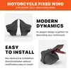 KTM RC390 2022-2024 오토바이 페어링 고정 윈드 윙, ABS 변형 공기역학 핀, 사이드 윈드 윙 스포일러 액세서리 2