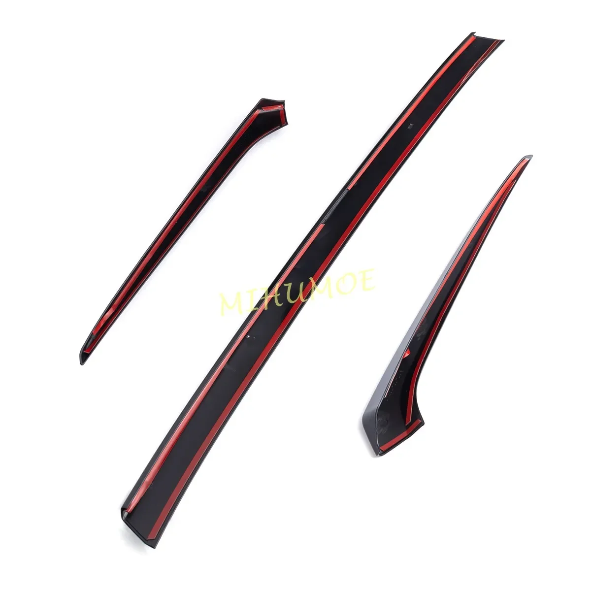 For Honda CR-V CRV 2023 2024 Glossy Black Front Head Grille Grill Hood Molding Trims Stylish Accessories