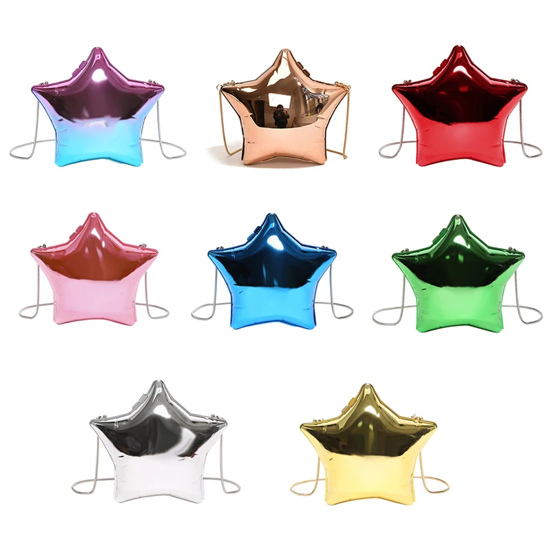 Acrylic Shiny Stars Crossbody Bag For Women Fashion Party Shoulder Bags Ladies Designer Luxury Handbag High Qaulity 2024