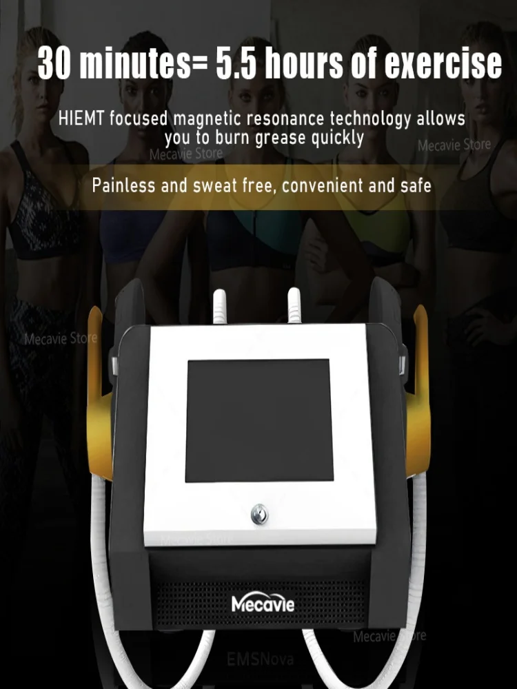 MECAVIE – entraîneur amincissant 2 en 1, avec contour musculaire, 6500W, équipement de Fitness pour le contour du corps et les fesses