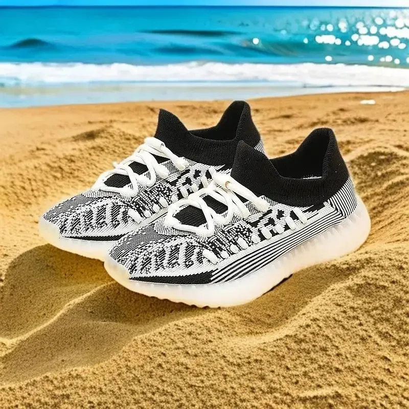 أحذية رجالية قابلة للتنفس 2026 أحذية جري ورياضية مبطنة موضة صيف جديدة