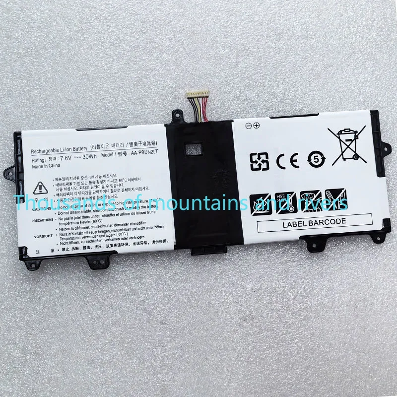 

7.6V 30Wh AA-PBUN2LT AA-PBUN2QT Laptop Battery For Samsung 900X3L-K01 900X3L-K04 NP900X3L-K02CN NP900X3L-K35M 900X3J 900X3M