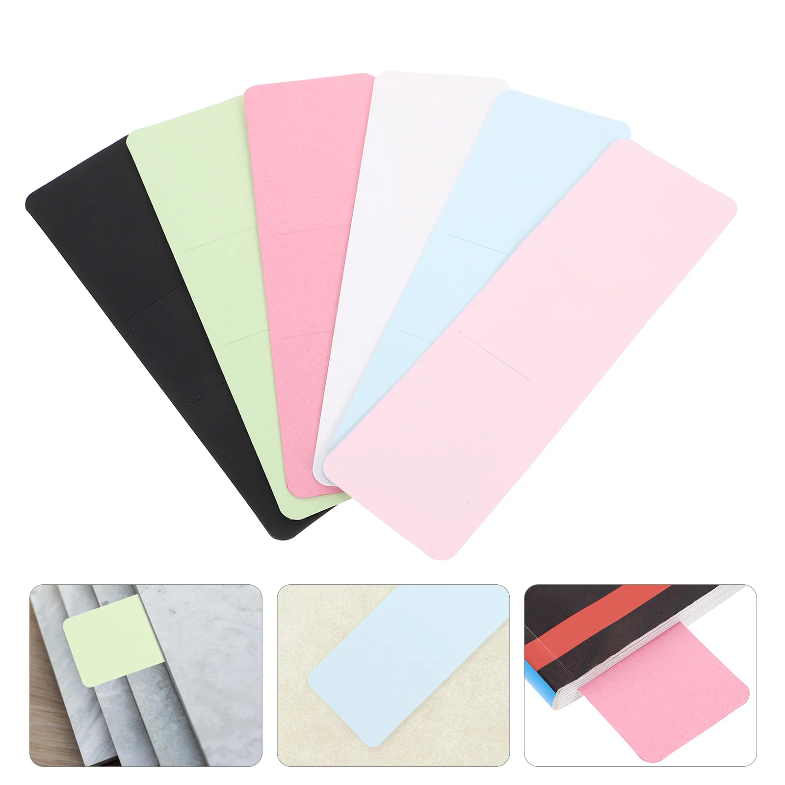 

50Pcs Vintage Bookmark Holders Sleek Organizers Multipurpose Accessories Lightweight Design DIY Crafts Supplies