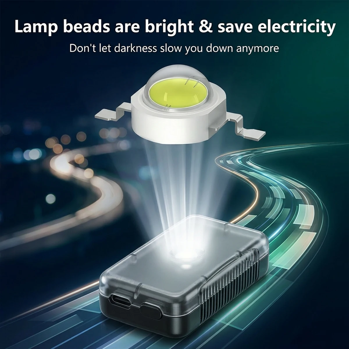 Automatic Sensor High Brightness LED Light Universal Motorcycle Trunk Car Armrest Box Fishing Tackle Storage Illumination Lamp view 3