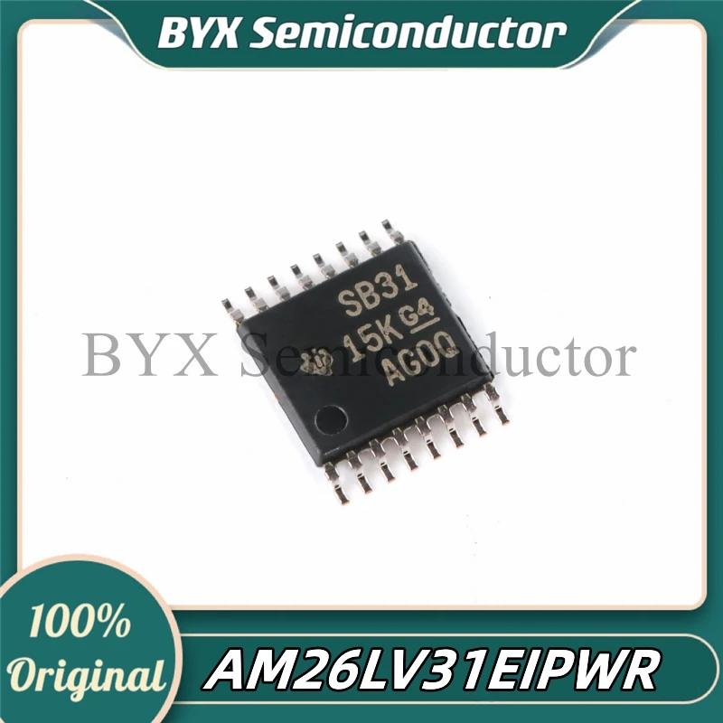 (2pcs/lots) AM26LV31EIPWR AM26LV31 Package: TSSOP-16 drive driver/receiver 100% original and authentic