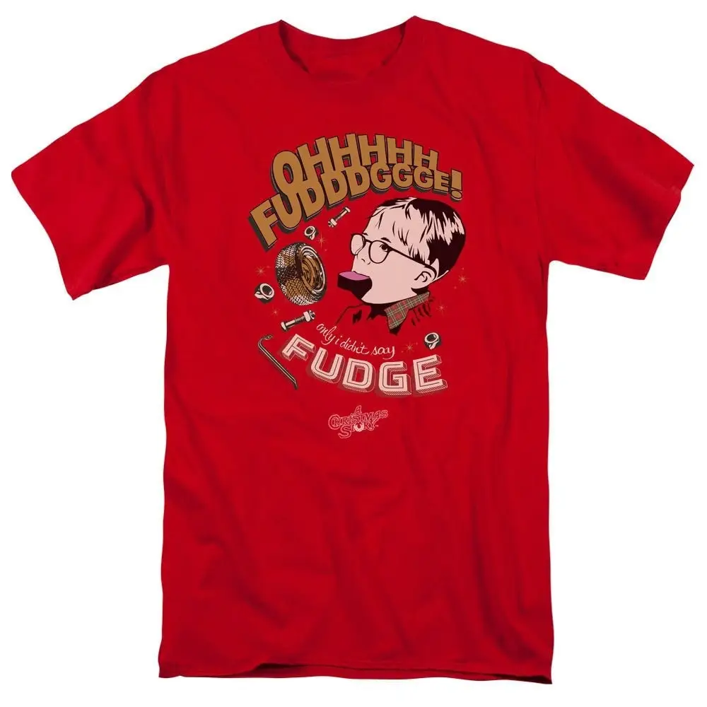 A Christmas Story Oh Fudge Red T Shirt