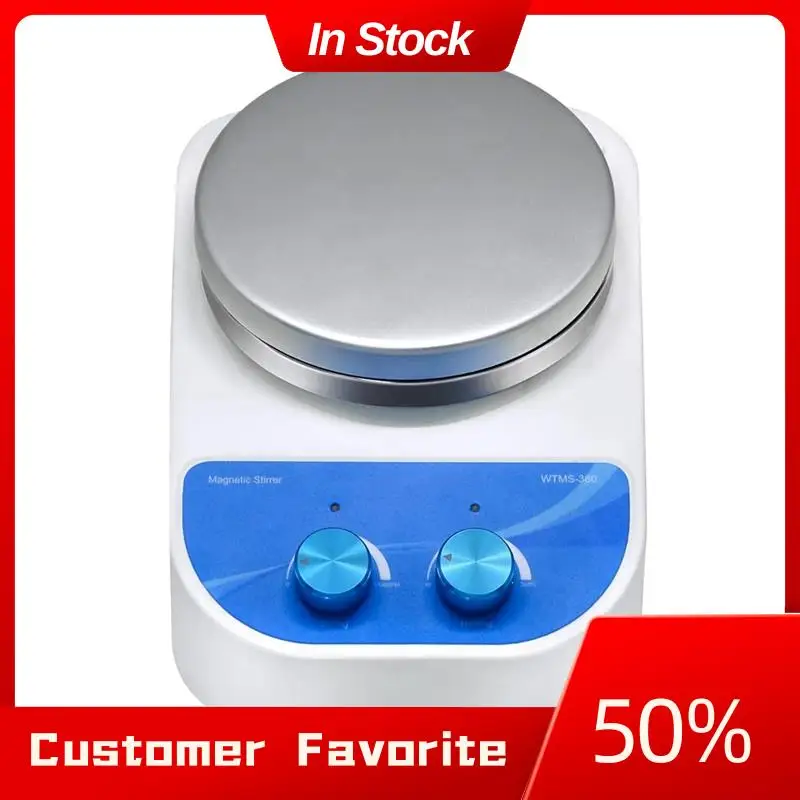 

Magnetic Stir Bar Hot Plate Blender Max 380℃/80℉ 5.5Inch Laboratory Hot Plate Mixing Capacity 3 Liters Durable