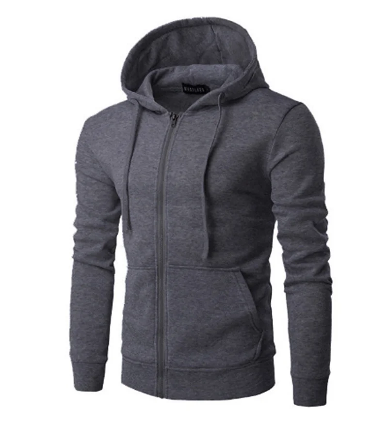 spring autumn Men Sweatshirts Long Sleeve Hoodie Zipper cardigan Male/woman Hoodies Sweatshirt Slim Fit Hoodie Male Clothing