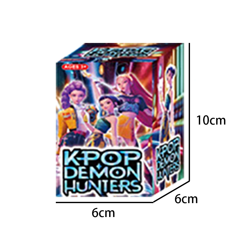 Figurki Kpop Demon Hunters, zabawki kolekcjonerskie w pudełku, figurki Demon Hunters, postacie z gier, modele z PVC, figurki akcji, zabawki dekoracyjne