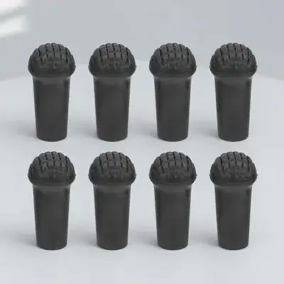 

8pcs Rubber Tips For Hiking Sticks Trekking Cane Accessories Poles Non-Slip Protector Outdoor Camping Supplies