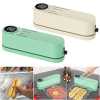 Food Sealer Cordless Vacuum Sealer Machine Inflation Pump for Balls/Swim Ring Vacuum Sealing Machine for Snacks Food Storage